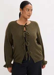 Oversized vest van zachte wolmix, bonprix