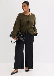 Oversized vest van zachte wolmix, bonprix