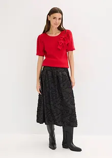 Trui met strikapplicatie, bonprix