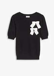 Trui met strikapplicatie, bonprix