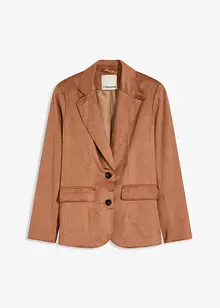 Blazer van imitatiesuède, bonprix