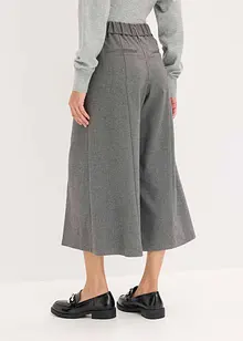 Broek met visgraatpatroon in wollook, bonprix