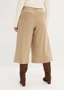 Broek met visgraatpatroon in wollook, bonprix