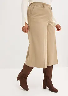 Broek met visgraatpatroon in wollook, bonprix