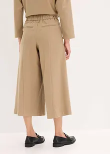 Broek met visgraatpatroon in wollook, bonprix