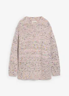 Oversized trui van noppengaren, bonprix