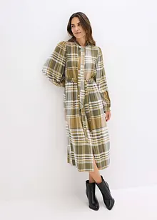 Midi jurk met strik, bonprix