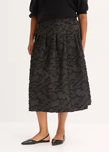 Midirok van gestructureerd materiaal, bonprix