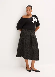 Midirok van gestructureerd materiaal, bonprix