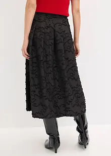 Midirok van gestructureerd materiaal, bonprix