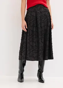 Midirok van gestructureerd materiaal, bonprix