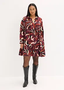 Tuniekjurk van soepel satijn, bonprix