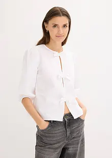Blouse met strikdetail, bonprix