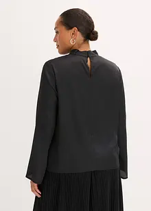 Blouse van soepel satijn, bonprix