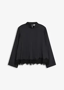 Blouse van soepel satijn, bonprix