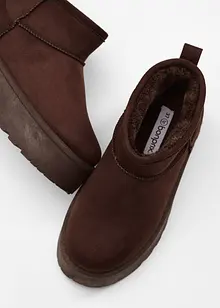 Gewatteerde plateau boots, bonprix