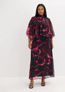 Maxi jurk van fijne chiffon, bonprix