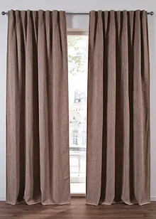 Verduisterend gordijn met structuur (1 stuk), bonprix