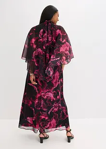 Maxi jurk van fijne chiffon, bonprix
