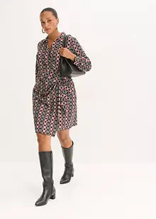 Wikkeljurk van gestructureerde jersey, bonprix