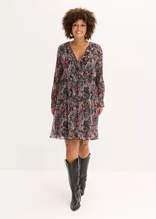 Jurk van mesh, bonprix