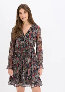 Jurk van mesh, bonprix