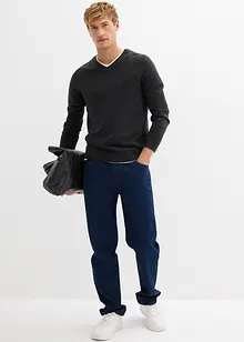 Fijngebreide trui met katoen, bonprix