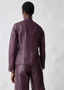 Leren jas van lamsnappa, bonprix