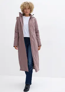 Lange outdoor jas met imitatiebont, waterdicht, bonprix