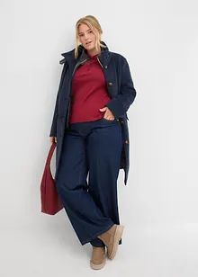 Lange winterjas in layerlook, bonprix