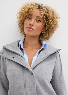 Lange jas in wollen look, maxilengte, bonprix