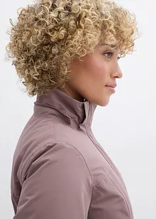 Lange outdoor jas met imitatiebont, waterdicht, bonprix