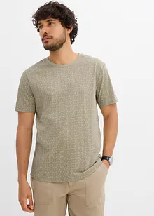 Gedessineerd T-shirt van biologisch katoen, bonprix