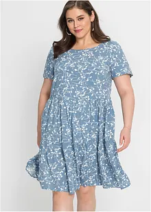 Mini jurk van soepele viscose, bonprix