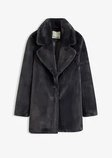 Lang jas van imitatiebont, bonprix