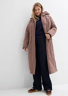 Lange outdoor jas met imitatiebont, waterdicht, bonprix