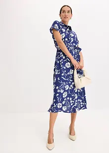 Gedessineerde overhemdjurk van viscose, bonprix