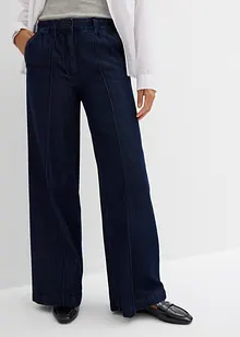 Wide leg jeans high waist, super soft, bonprix