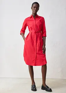 Overhemdjurk met zijde, bonprix
