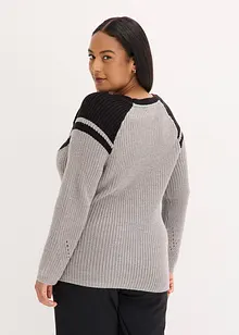 Trui met knopen, bonprix