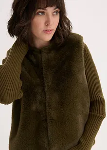Gilet van imitatiebont, bonprix