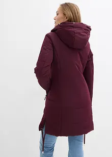 Lange, gewatteerde outdoor jas, waterafstotend, bonprix