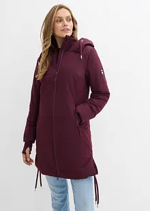 Lange, gewatteerde outdoor jas, waterafstotend, bonprix