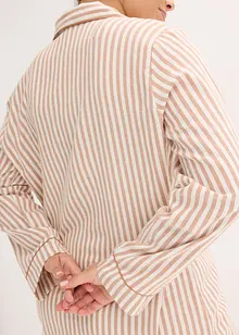 Geweven pyjama van flanel met cadeautasje (3-dlg. set), bonprix