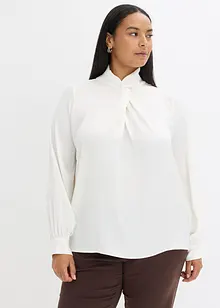 Blouse van soepelvallend satijn, bonprix