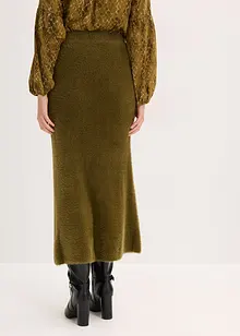 Gebreide rok van zachte verengaren, bonprix