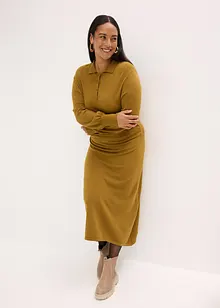 Gebreide jurk in een zachte viscosemix, bonprix