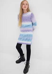 Gebreide jurk met kleurverloop, bonprix