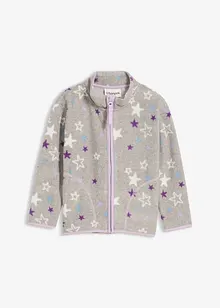 Heerlijk zacht fleece vest met contrasterende details, bonprix