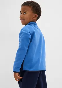 Fleece trui met ritssluiting, bonprix